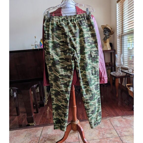 NWT   Almost Famous camo cargo jogger pants   SZ L - Picture 4 of 12